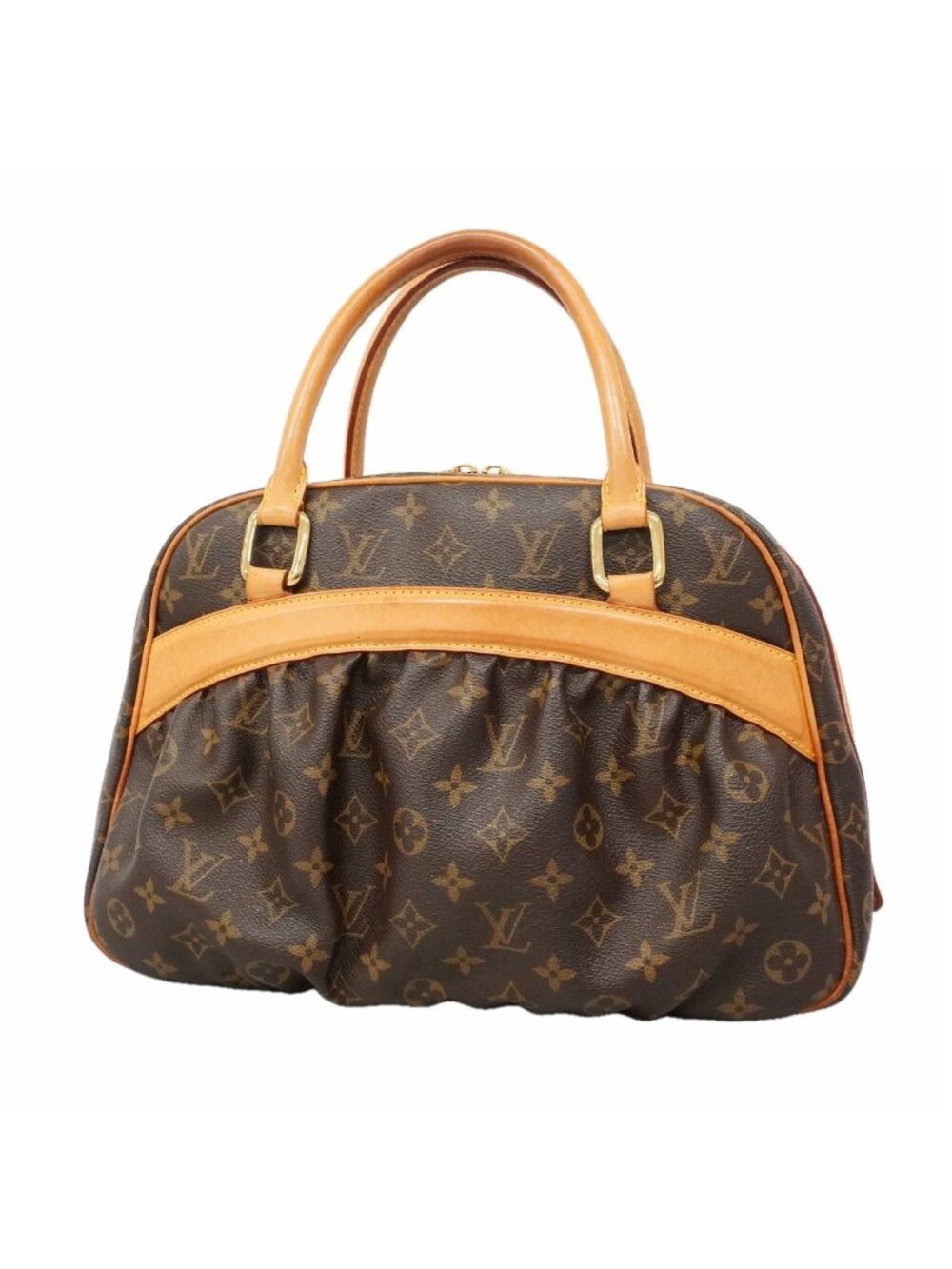 Louis Vuitton Handbag Monogram Mitsui Brown